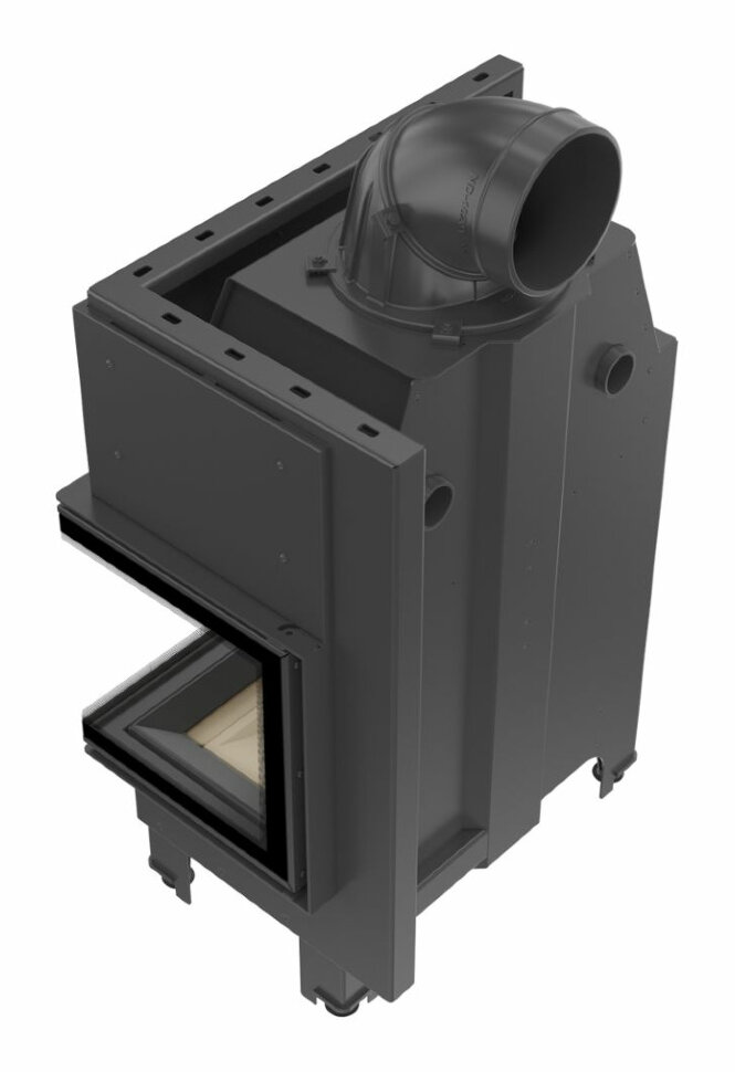 Каминная топка Kratki MBM 10 P/BS/SG (гнутое стекло)