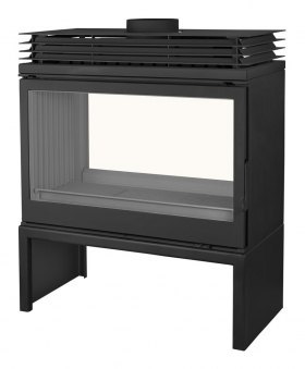 Печь LCI 9 GDF Stove, двусторонняя (Liseo Castiron)