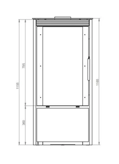 Печь-камин Ember SKI-211