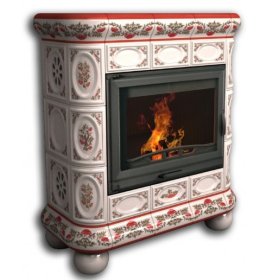 Каминная облицовка КимрПечь Медальон пристенная Рябина