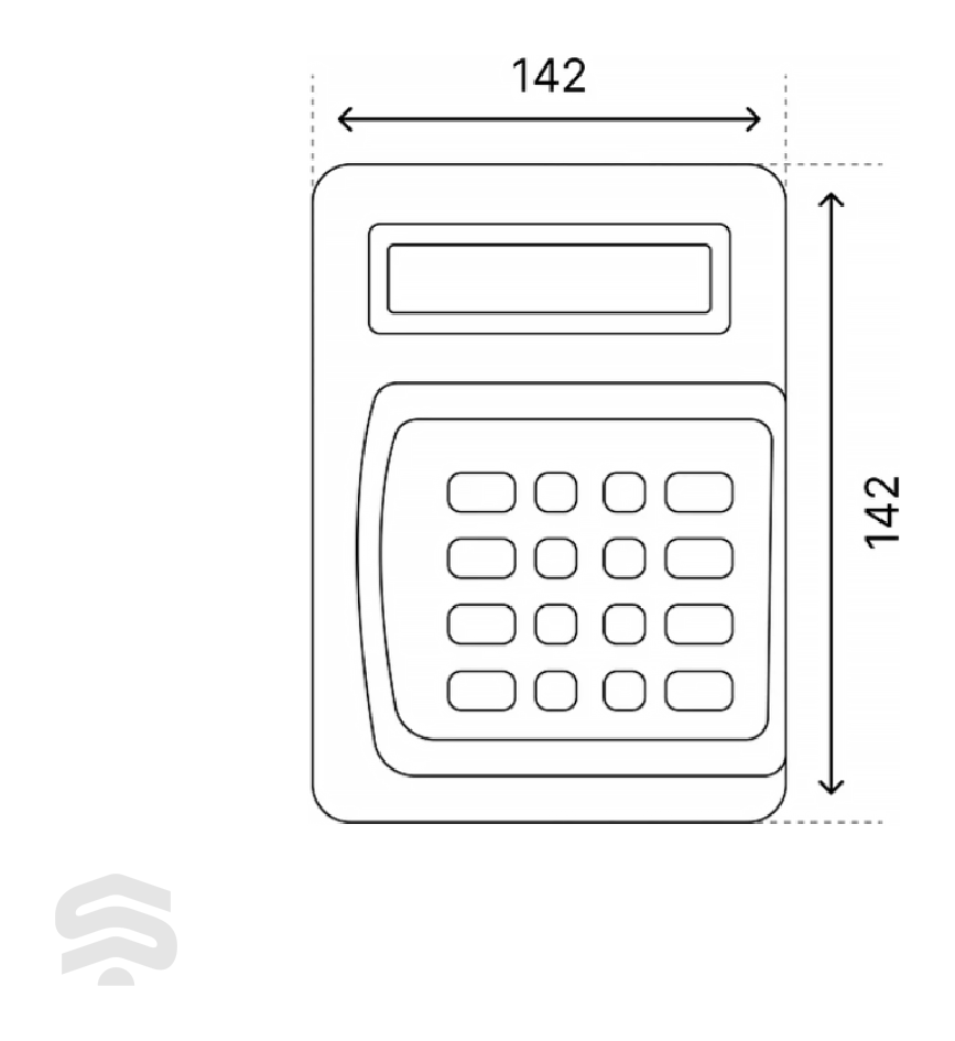 Пульт управления BORN CP-mini Wi-Fi (для каменок мощностью 4.5-36 кВт)