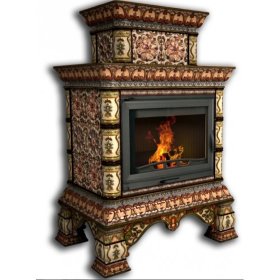 Каминная облицовка КимрПечь Кострома центральная двухъярусная Август