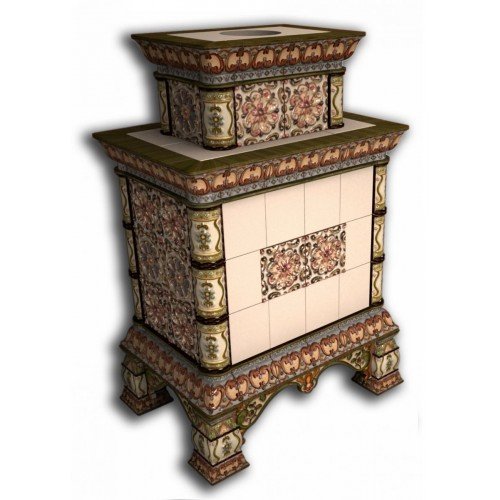 Каминная облицовка КимрПечь Кострома центральная двухъярусная Август