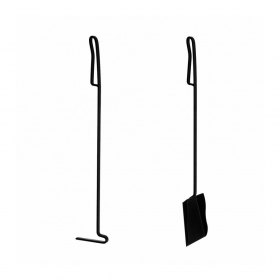 Принадлежности для камина/печи/мангала кочерга лопатка SafaMaster КL105
