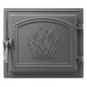 Дверка каминная Везувий 261 (крашенная)