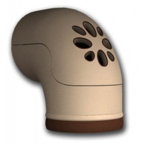 Отвод КимрПечь D200 мм расписной