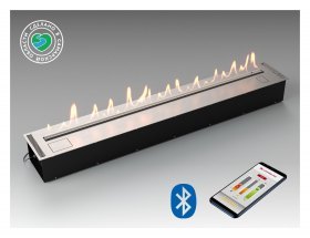 Автоматический биокамин Good Fire 1800 RC INOX