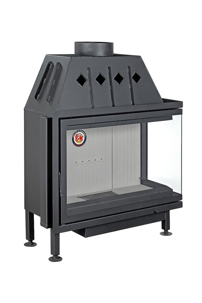 Каминная топка Экокамин Альфа 1000 R (правая)