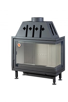 Каминная топка Экокамин Альфа 1000 R (правая)