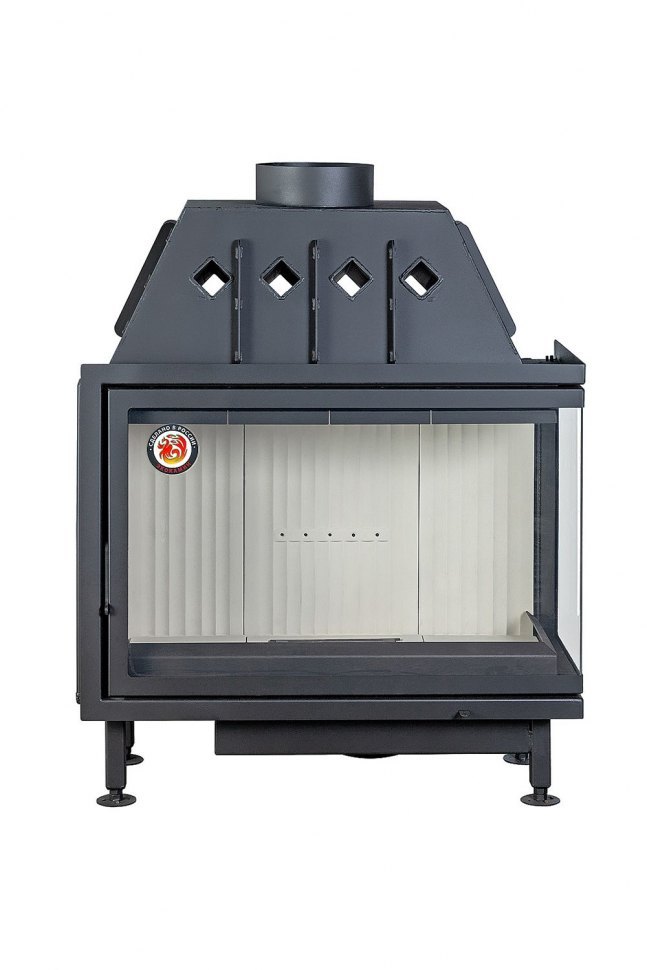 Каминная топка Экокамин Альфа 1000 R (правая)