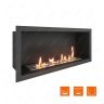Биокамин в нишу SteelHeat LEADER 700 Small (Стандарт)