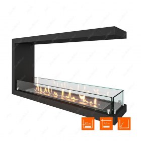 Биокамин торцевой SteelHeat Leader 900 (Стандарт)