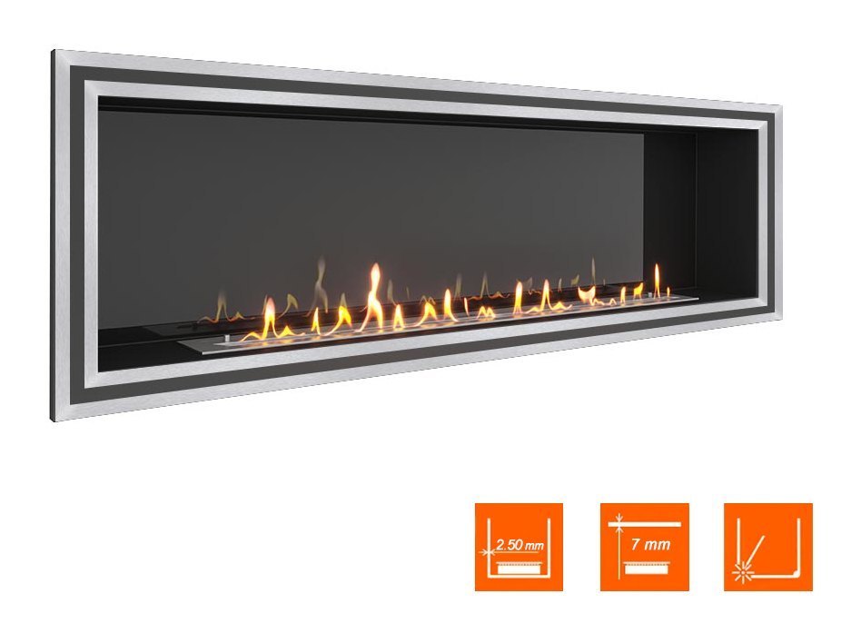 Биокамин в нишу SteelHeat ONE-D 1700 (Стемалит)