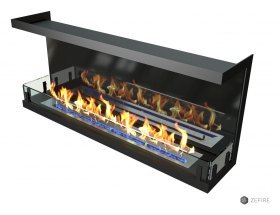 Биокамин ZeFire торцевой Standart 1100 со стемалитом