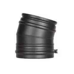 Отвод 15 градусов Schiedel Permeter 25 черный, D 250/300 мм