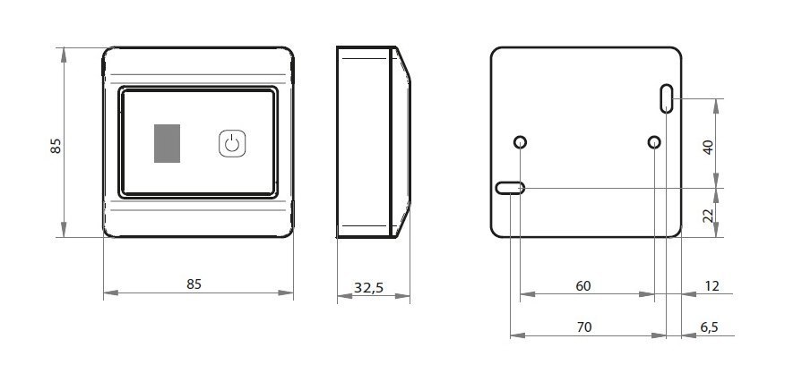 Регулятор скорости Exodraft EFC18 (с температурным датчиком)