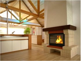 Каминная облицовка Кипр 800 (пристенная)