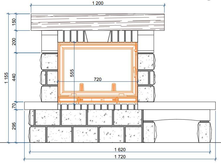 Каминная облицовка Sunhill Valencia