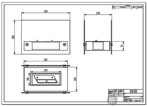 Биокамин ZeFire Iceberg