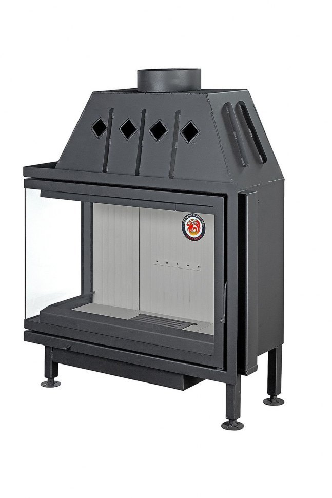 Каминная топка Экокамин Альфа 1000 L (левая)