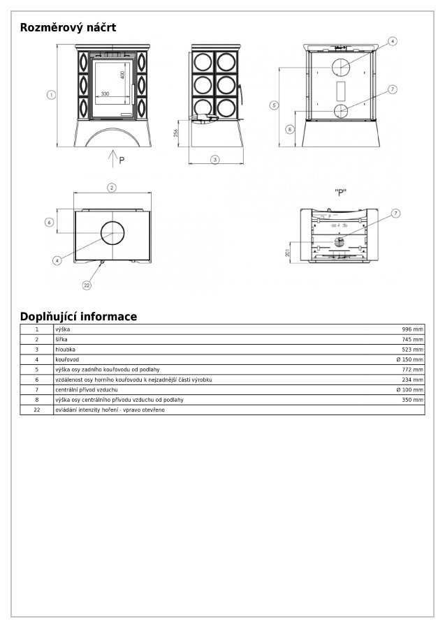 Кафельная печь-камин ABX Helvetia KPI (белый цоколь)