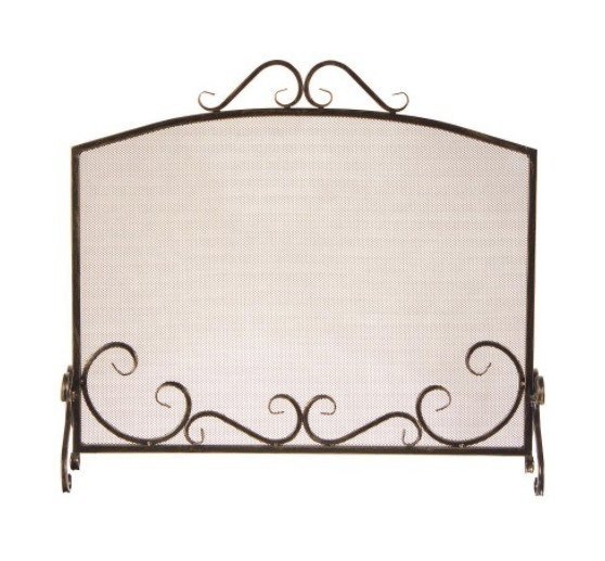 Защитный экран кованый для камина SafaMaster S610BK 