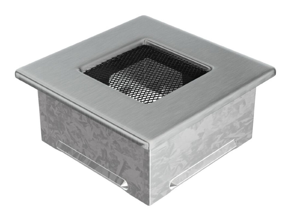 Решетка вентиляционная стальная 11х11