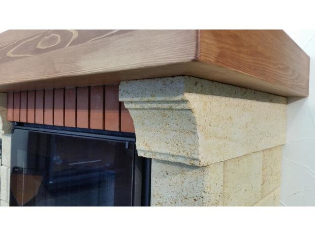 Каминная облицовка Кипр 800 (угловая)