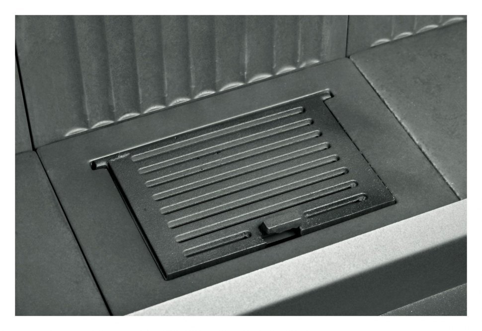 Каминная топка Экокамин Альфа 1000 LB (левая) (черный шамот)