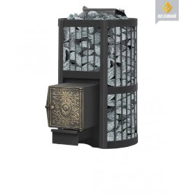 Чугунная печь для бани Везувий Ураган Стандарт 28 (ДТ-4)