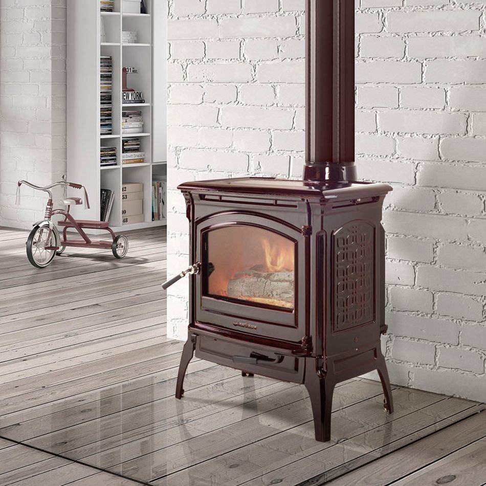 Чугунная печь камин Hergom Shelburne