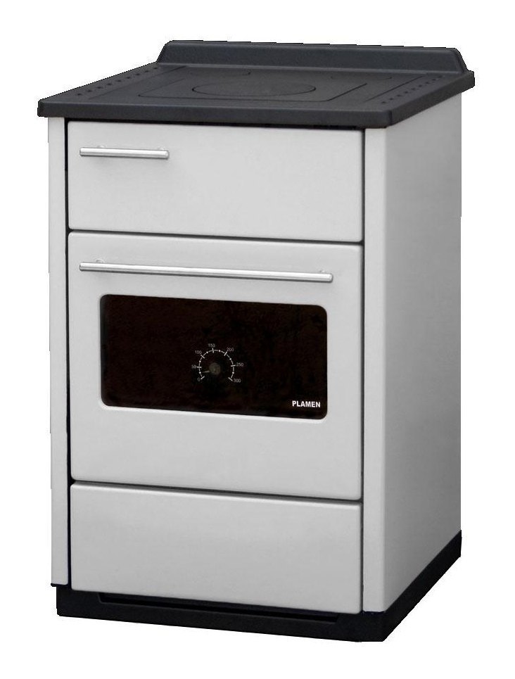 Плита CALOREX 60 N, белая (Plamen)