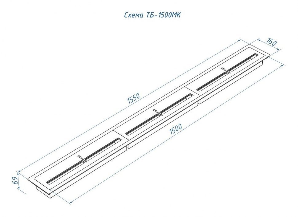 Топливный блок Good Fire 1500 МУ