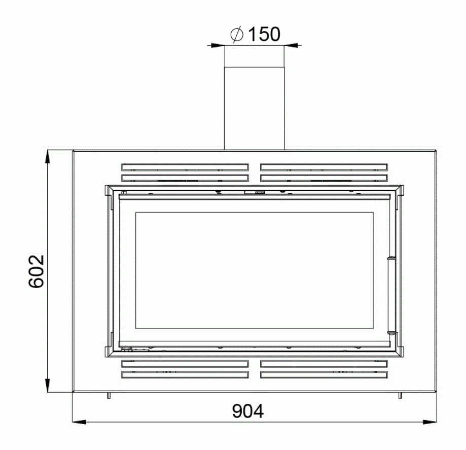 Каминная топка BeF Effi 7 S