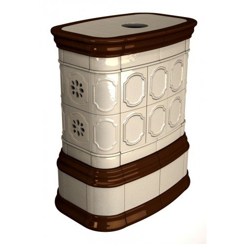 Каминная облицовка КимрПечь Сконе центральная Шоколад