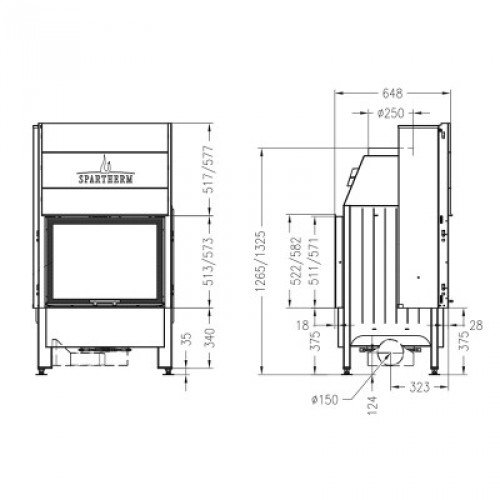 Каминная топка Spartherm Varia FDH 4S