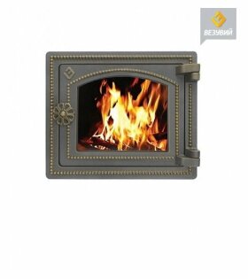 Дверка печная Везувий ДТ-3С (бронза)