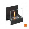 Настольный биокамин SteelHeat ERIKA черный