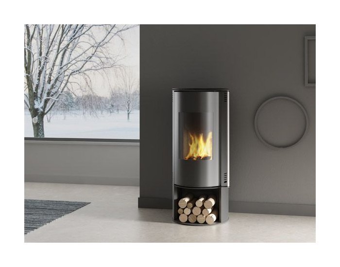 Печь-камин Solzaima Amber Porte Vidro