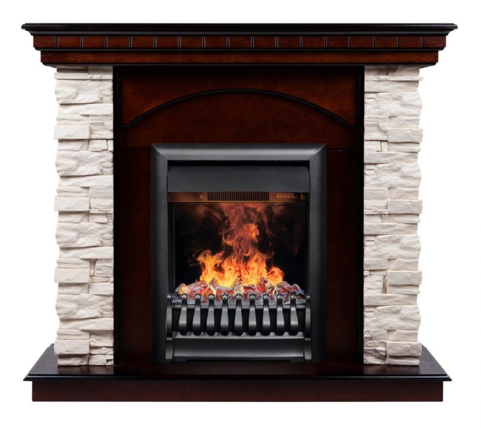 Электрокамин RealFlame Elford AO с Oregan 3D