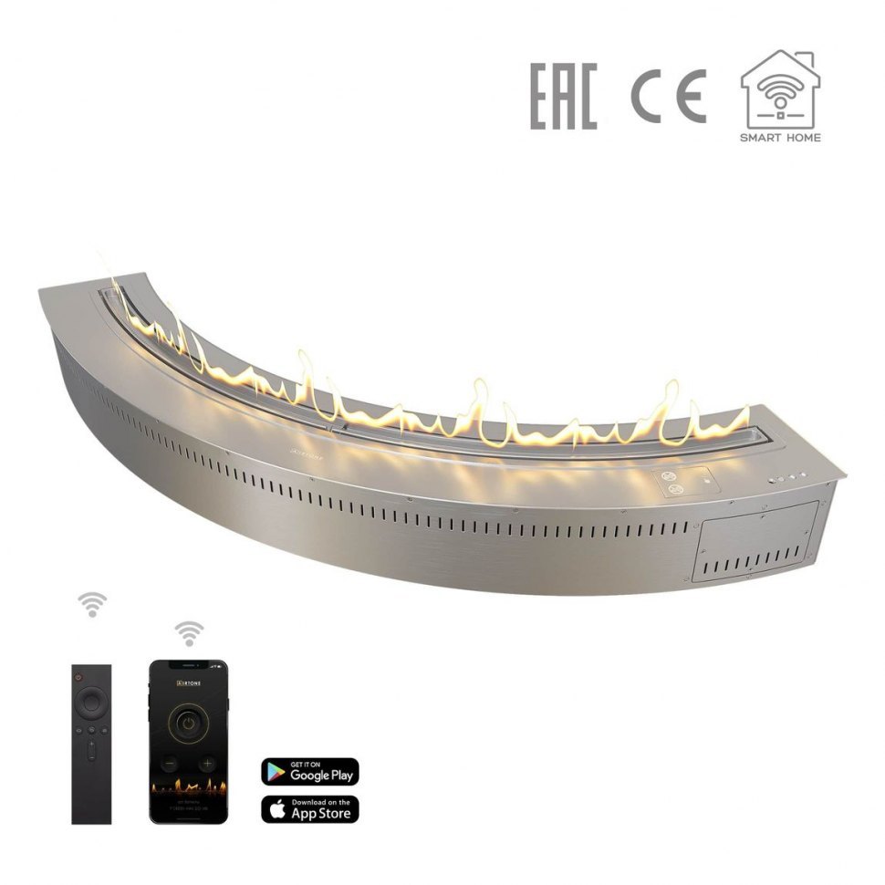 Биокамин автоматический Airtone Andalle RADIAL 1000