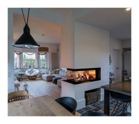 Газовый камин Тру Вижен 1000 RD / True Vision 1000 RD gas