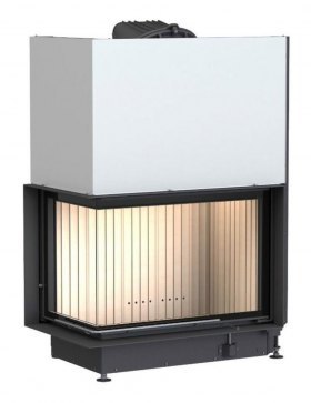 Каминная топка Brunner Eck-Kamine 57/82/48 вертикальное открытие, левый угол (с подъемом)