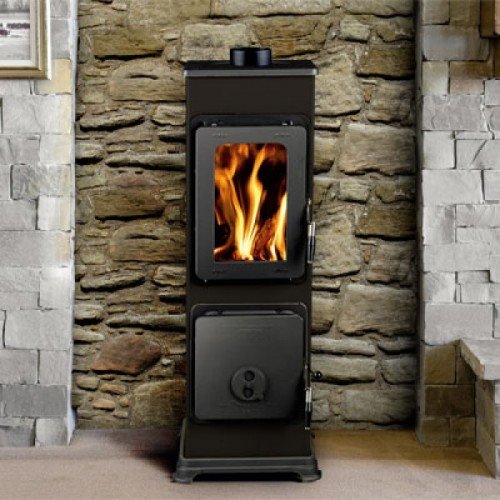 Печь-камин Thorma Bozen (черная)