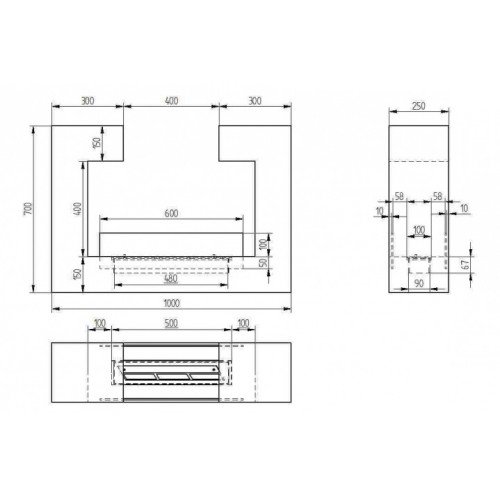 Биокамин ZeFire Archway