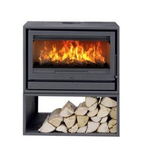 Печь-камин Solzaima Back Box