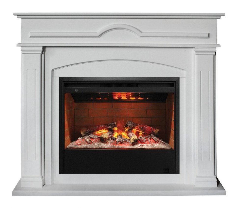 Электрокамин RealFlame Mirra 26 WT с Helios 26 3D