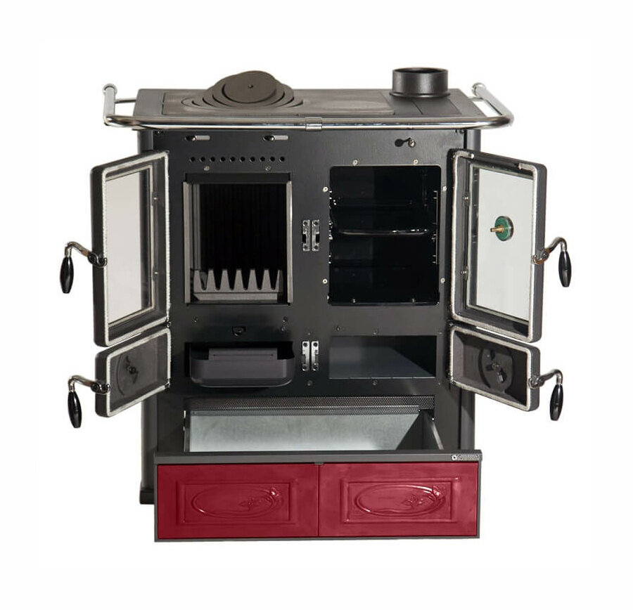 Чугунная отопительно варочная печь La Nordica Rosetta Liberty