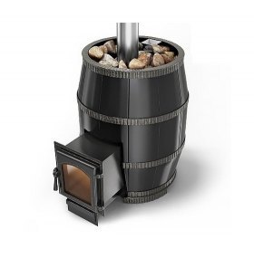 Чугунная печь для бани Везувий Легенда Русский пар 24 (270)