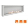 Биокамин SteelHeat WALL ONE 1700 белый (Стандарт)